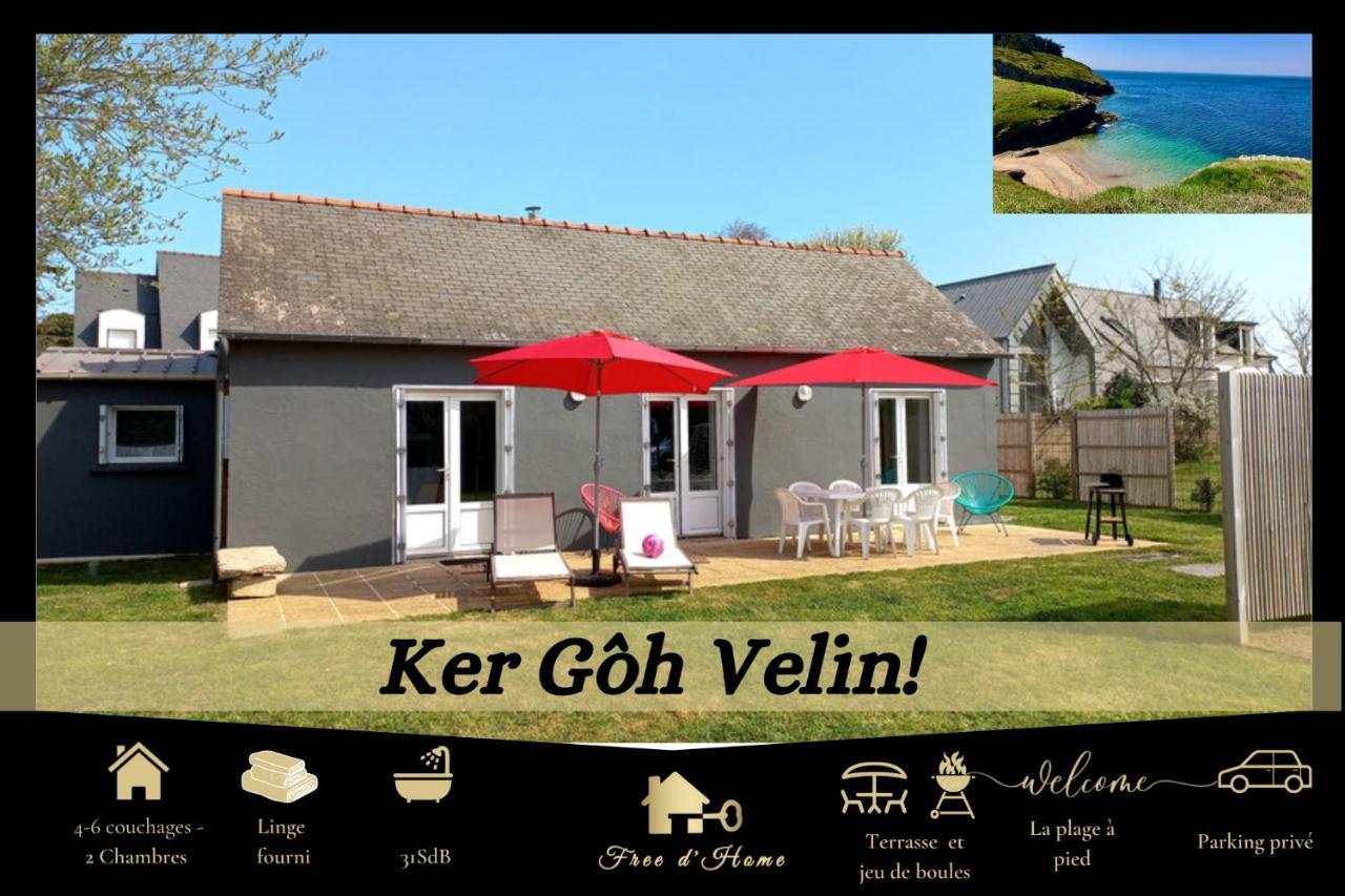Ker Goh Velin Villa Saint-Gildas-de-Rhuys Bagian luar foto